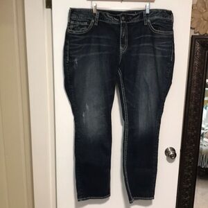 NEW Silver Suki Straight Jean.